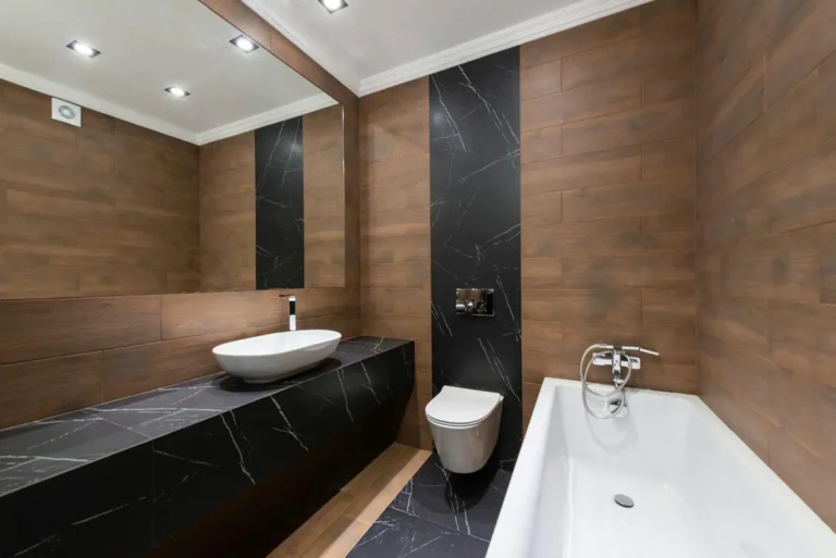 Idée déco toilette Leroy Merlin : peinture, carrelage et accessoires