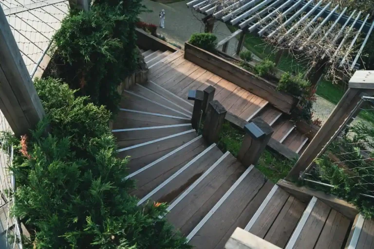 Terrasse bois plot